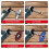 M14 Thread Satin Roller Satin Attachment Extension for Angle Grinder Adapter Roller Grinders Cutting Disc 6