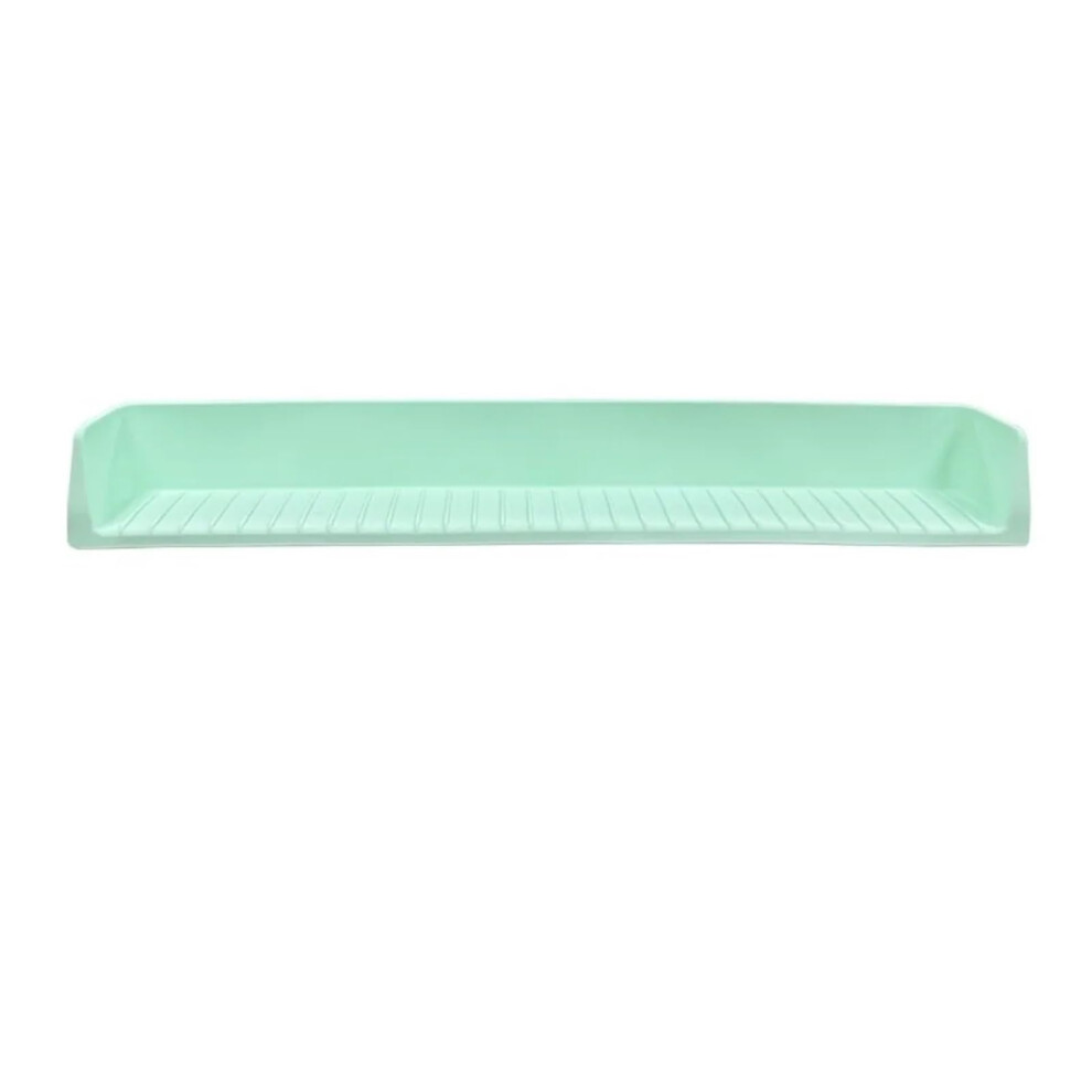 Silicone Bathtub Splash Guard With Suction Cups, Reusable Water Barrier Splash Protector For Kids And Adults, Green