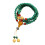 Bracelet unisexe élégant en pierre turquoise, 108 unités,-UN 1