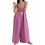 Elegant Polyester Romper Feature Ruffled Bodice And-pink L 1