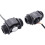 4PCS Water Flow Sensor Fuel Flow Meter Water Meter Sensor Counter Indicator FS400A G1 DN25 1-60L/Min 6