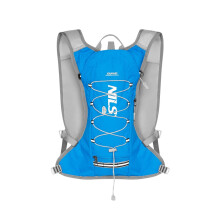 Blauer Laufrucksack, leicht, wasserabweisend