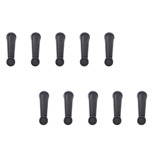 20 Pcs Gray Plastic Universal Car Window Winder Cranks Handle Lever 1