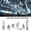 Drainage Cleaner Combination Cutter  Set Automatic  Locking  Suitable for Pipe Dredging Machine 14-Piece Set 5