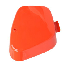 Tapa Lateral Derecha de la Caja de la Batería, Color Naranja-Rojo, para Motocicletas para CT90 (1969-1979), CT110 (1980-1986) y Trail 55 CA105T