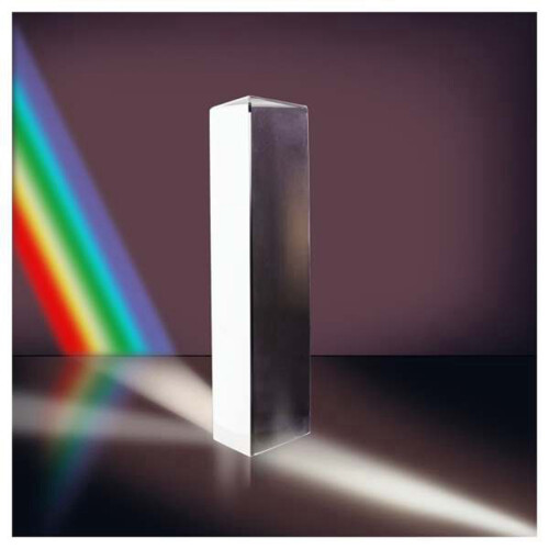 Optical Equilateral Rainbow Triangular Prism Glass Physics Experiment Children Student Photography Triangular Prism 2
