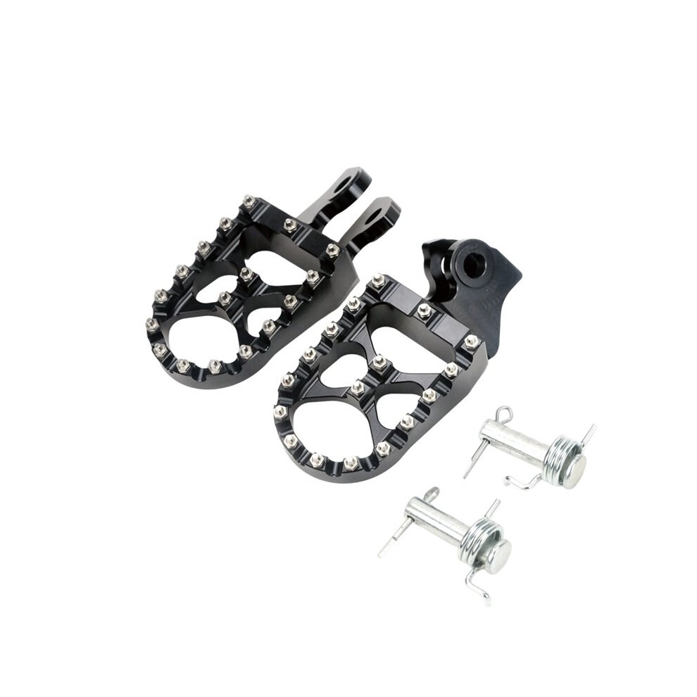 Motorcycle Folding Footpegs Pedals Modified Anti-Slip Footrests For Hunter Cub Ct125 Trail125 Ja55 Ja65 6033334778776