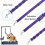 Safe Quick Release Sliding Belly Belt Pet Grooming Table-Purple 7