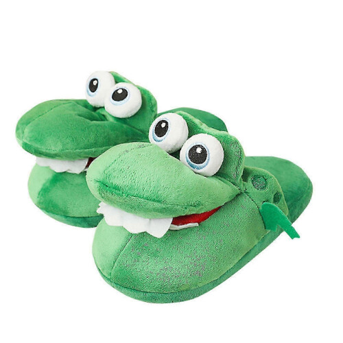 Παντόφλες Crocodiles με ανοιχτό στόμα, βαμβακερές παντόφλες με κινούμενο στόμα - μ 1