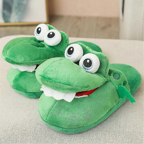 Παντόφλες Crocodiles με ανοιχτό στόμα, βαμβακερές παντόφλες με κινούμενο στόμα - μ 2