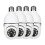 4 Pack Light Bulb Security Camera Outdoor,2.4G Wifi Light Socket Security Camera,Security Camera Light Bulb Outdoor 1