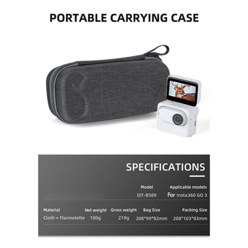 Camera Organizer for Shadowstone  GO 3 GO 3S Storage Portable Protective Case Thumb Camera Accessories 2