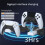 Wall Mount Bracket Console Stand for PS5 Slim,  5 Controller Charging Dock Station Vertical Stand 3