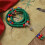 Bracelet unisexe élégant en pierre turquoise, 108 unités,-UN 5