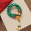 Collier de yoga de méditation spirituelle authentique-B 7