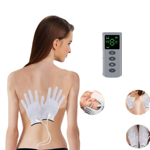 Νέα γάντια μασάζ EMS Pulse, φορητά όργανα μασάζ ομορφιάς με παλάμη, για φυσικοθε 2