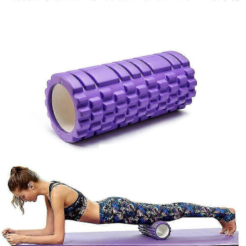 10*30cm Medium Density Round Foam Roller, Deep Tissue Massager Tools For Physical Therapy Massage He 1