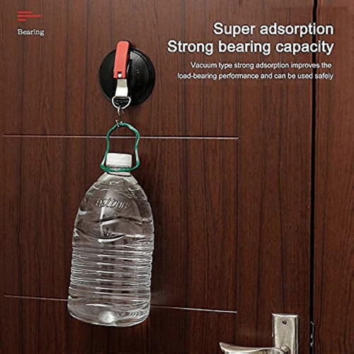 2 Pack Suction Cup Car Suction Anchor Strong Suction Cup Heavy Duty with Fixed S Hook 1