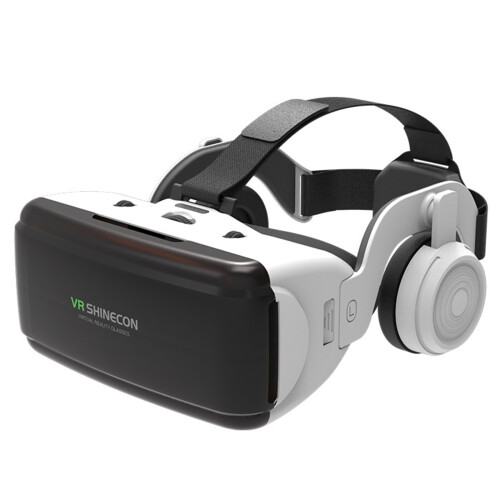 VR Virtual Reality 3D-Brilbox Stereo VR voor  Kartonnen Headsethelm voor IOS Android (G06E)