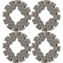4-Delige Adapters voor Oscillerende Zaagbladen, Star Lock-Adapter, Geschikt voor een Breed Scala aan Elektrisch Gereedschap