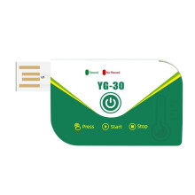 Registratore Dati di Temperatura Monouso USB per 180 Giorni, Report PDF per il Trasporto A Catena del Freddo