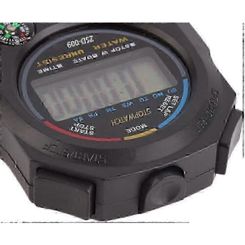 Multi-function Electronic Digital Sport Stopwatch Timer, Large Display with Date Time and Alarm Edition 529 2