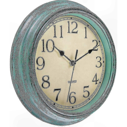 Classic Noiseless Quartz Wall Clock with 12-Inch Dial and Smooth Sweep Functionality 1