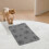 Pet Feeding Mat Absorbent Floor Mat for Kitchen Use Black PU Rubber 4