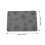 Pet Feeding Mat Absorbent Floor Mat for Kitchen Use Black PU Rubber 5
