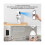 4 Pack Light Bulb Security Camera Outdoor,2.4G Wifi Light Socket Security Camera,Security Camera Light Bulb Outdoor 4