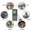 Radio stereo AM/FM con batteria ricaricabile e design compatto. 3