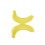 3X Banana Case Lunch Box Protector Container Holder Carrier Storage - Yellow 1