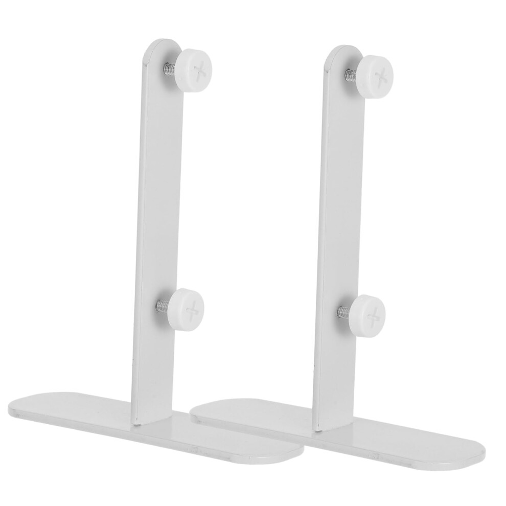 2Pcs Pegboard Desk Bracket Connector For Quick Tabletop Conversion And Stable Display Support 9330225556367