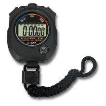 Multifunksjonell elektronisk digital sportsstoppeklokke, stor skjerm med dato, klokkeslett og alarm Edition 529
