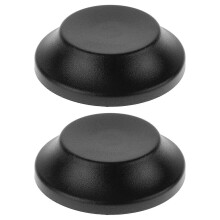 Parapluaccessoires: paraplukapjes ter bescherming tegen krassen, geschikt voor buitengebruik, zwart, 10,50 x 10,50 x 3,00 cm, 2 st