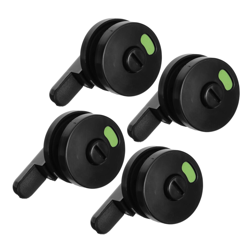 Privacy Indicator Lock Set With Clear Vacant Occupied Display, Durable Nylon Bathroom Door Lock For Commercial Restrooms 9073542218517