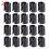 20pair Wire Shelf Clips for 1-Inch Posts, Secure Locking Design for Universal Shelving Compatibility 1