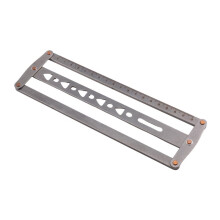 Belt Positioning Auxiliary Ruler Cutting Punch Hole Tool Punch Hole Spacing End Holes Position Stencil,