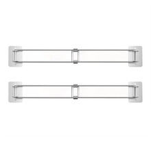 RV Corner Rod 2 Pack,  Shelf Bar, 7-13 Inches Adjustable Bathroom Organizer, Stainless RV Wall Accessories