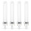 6 Pack Replacement Electronical 9W U-Shaped 365nm Lamp Bulb Tube 5