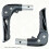 Wheelchair Accessories: Folding Plastic Handle with Button Structure for Sports Wheelchairs 6
