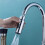 Stainless Steel Kitchen Faucets with Pull Down Sprayer, Matte Black Finish, Eco-Friendly Design 5