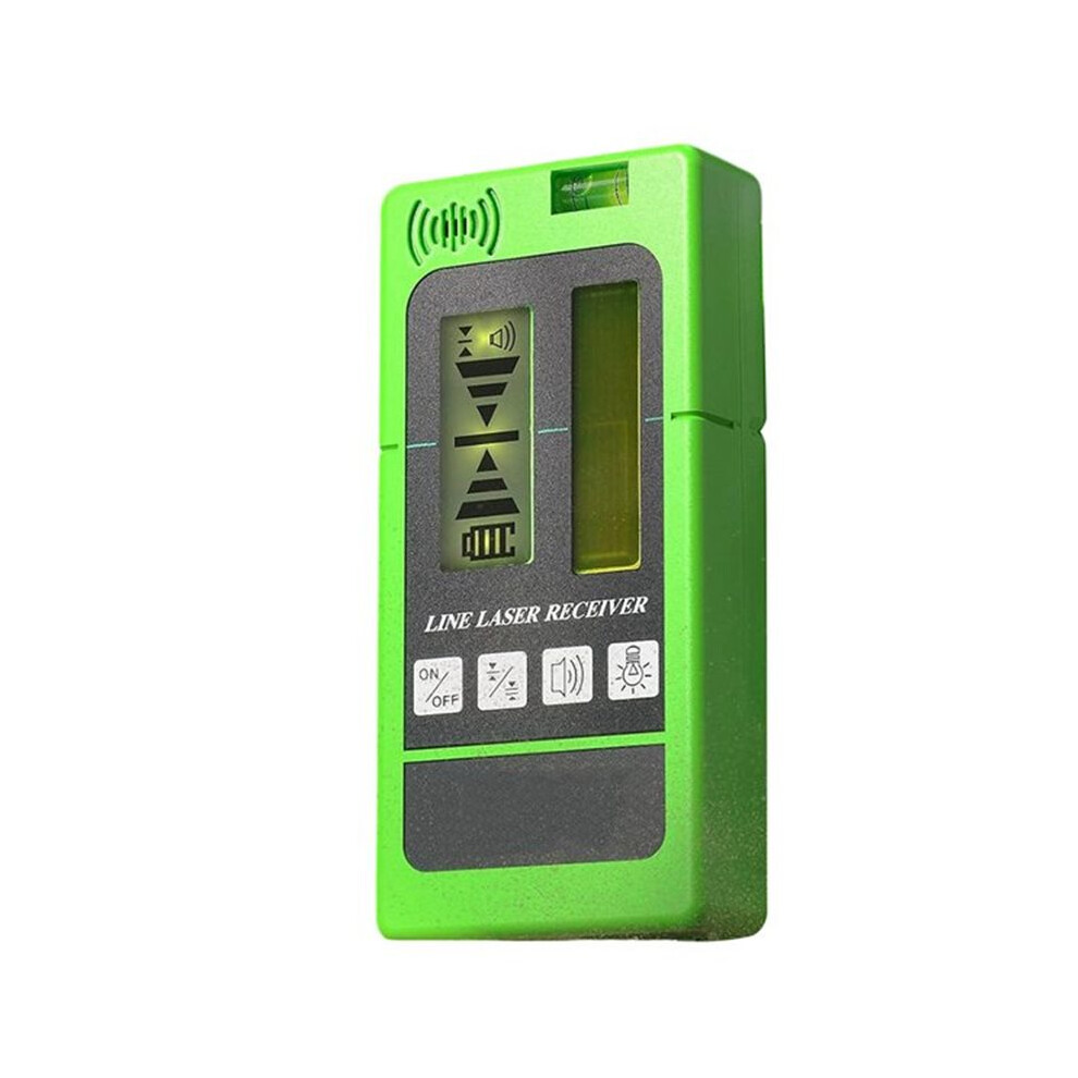 Laser Receiver LR-5RG for Huepar Laser Level, Two-Sided Back-Lit LCD Displays, Use for 901CG/902CG, BOX-1G/R-image-OPC-PT98FZS-NEW