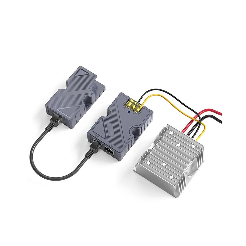 For Starlink Poe Injector 150W Dish Cable Adapter To Rj45 Car Step Converter 12V To 48V For Starlink V2 Outdoor 6032766269371