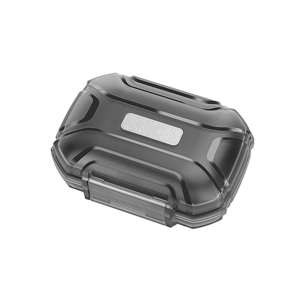 Photos - Portable Audio Accessories Earphone Storage Box Large Capacity Dustproof Waterproof Shockproof Earphone Box Transparent Black