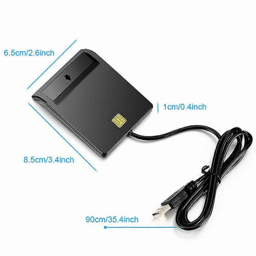 USB Smart Card Reader for Bank Card IC/ID EMV Card Reader High Quality for Windows 7 8 10 for Linux 2
