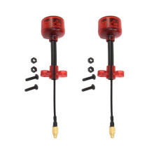 2PCS FPV Antenna 5.8G MMCX RHCP Antenna VTX VRX Antenna Long Range Antenna Adapter for RC FPV Drone Goggles Straight