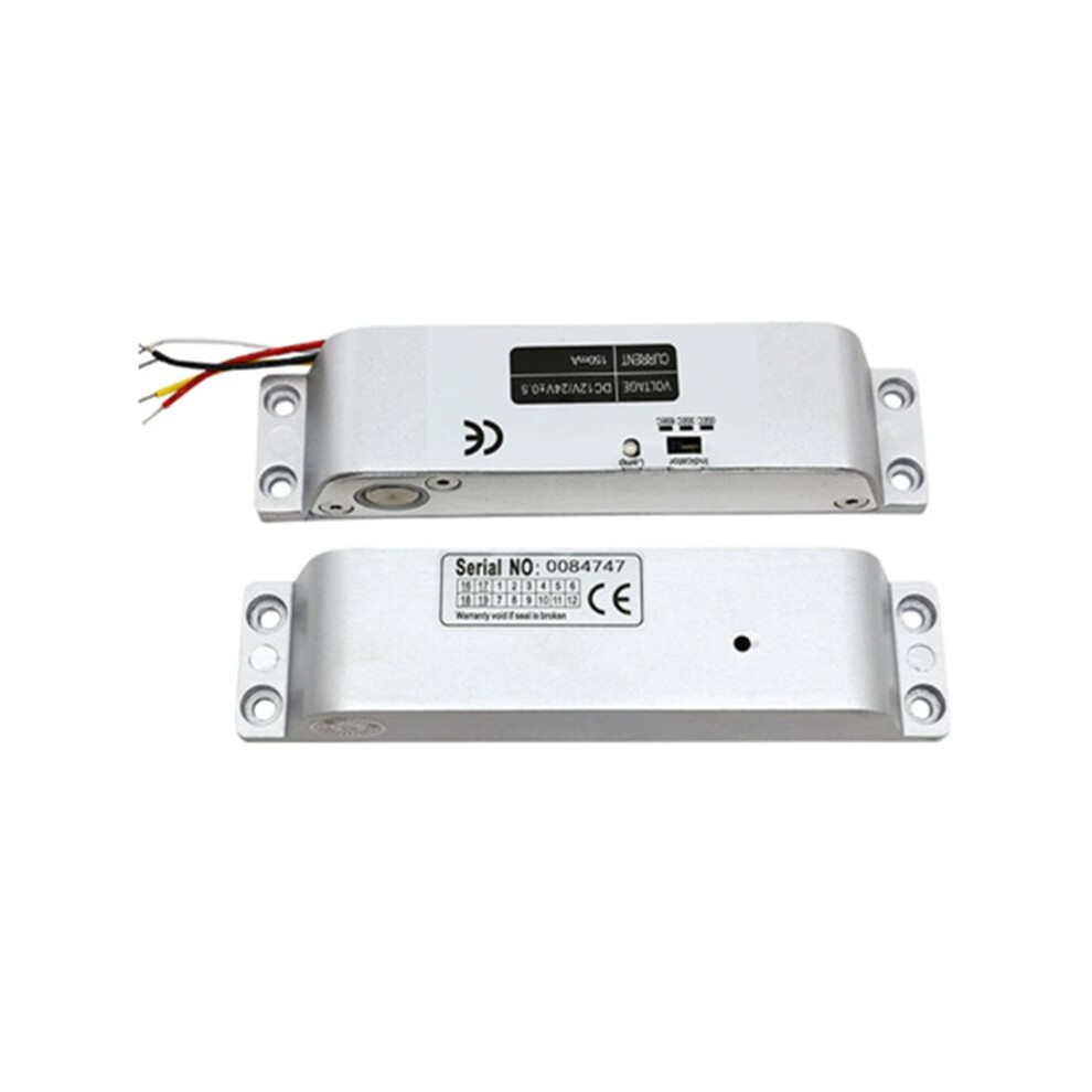 Electric Drop Bolt Lock Fail Safe Secure Dc12v With Adjustable Delay For Access Control Electronic Mortise Locks,A 4713635633760