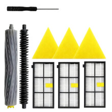 12 Pcs for 800 900 Series 860 870 880 890 966 980 Roller Sweeping Accessories Main Side Brush Filter