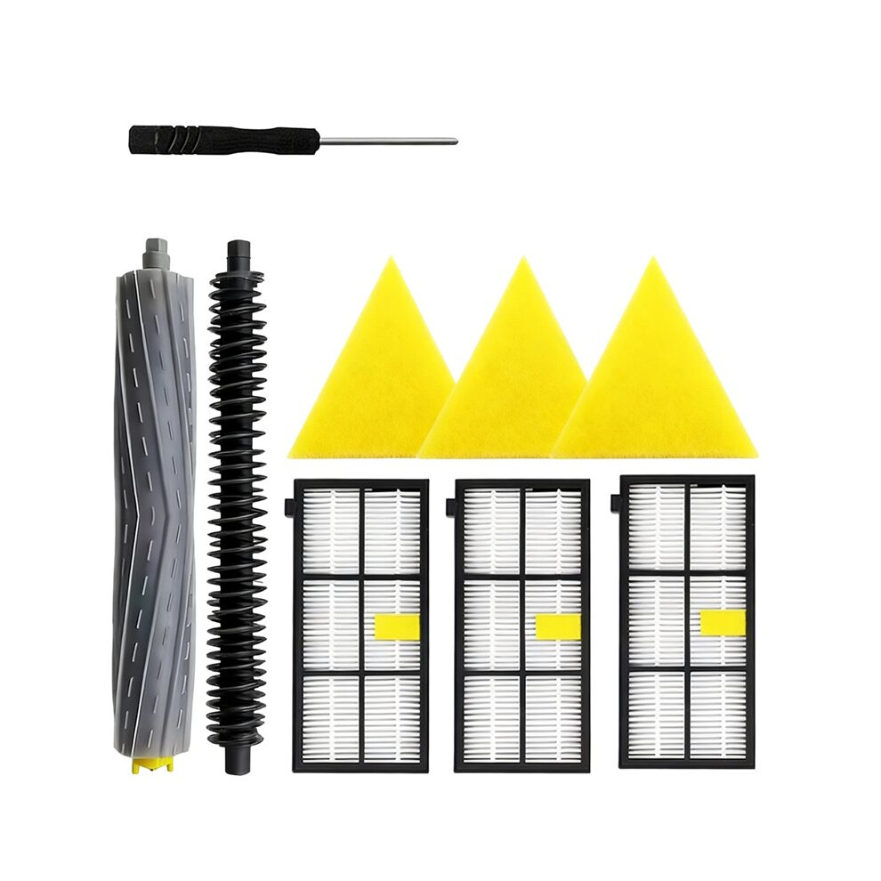 12 Pcs For 800 900 Series 860 870 880 890 966 980 Roller Sweeping Accessories Main Side Brush Filter 4712819611488